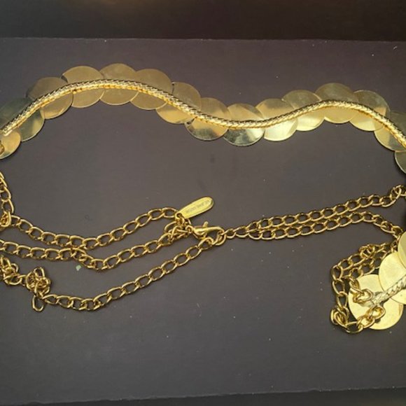 Versace Jeans Couture Gold Belt main image 5